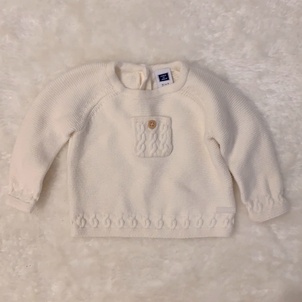 Janie & Jack Cable Knit Sweater
